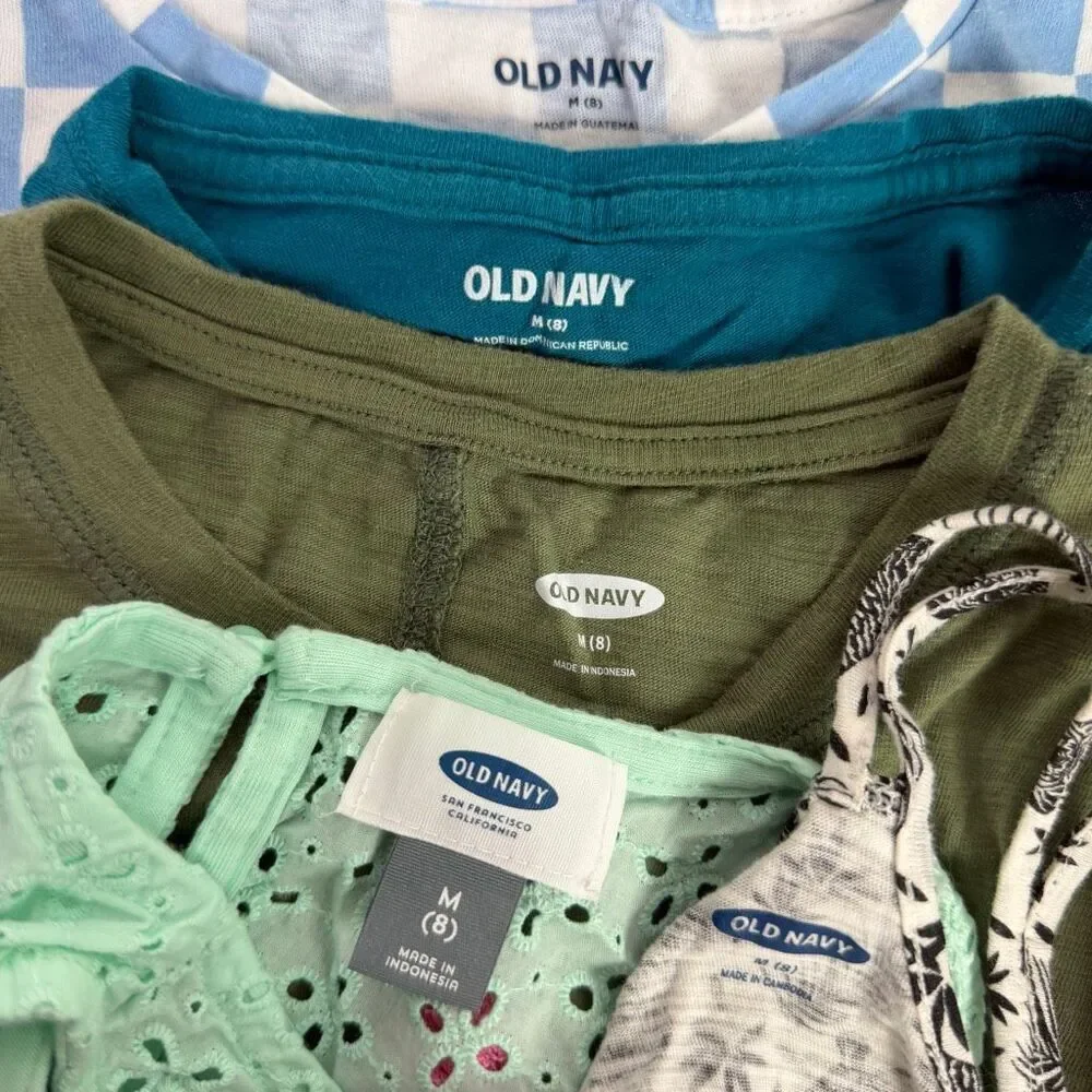 Old Navy size 8 Bundle Shorts and Tops